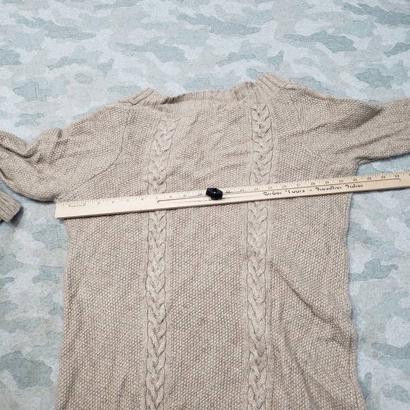 Banana Republic Dress Womens XL Brown Midi Pullover Long Sleeve - Picture 9 of 10